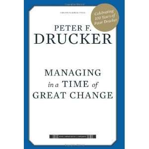   Change (Drucker Library) [Hardcover] Peter Ferdinand Drucker Books