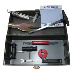 WINDSHIELD GLASS REMOVAL KIT 7 PIECE W/WIRE AND TRIM REMOVAL KIT