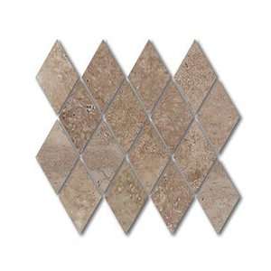  Tesoro Pietra Antica Warm Walnut Rhomboid 9 x 10 Mosaic 