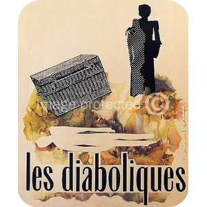  Les Diaboliques Vintage Movie MOUSE PAD