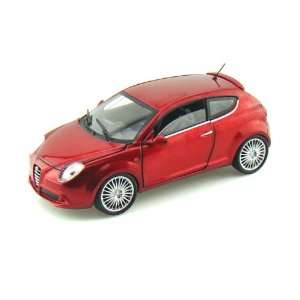  Alfa Romeo Mito 1/24 Metallic Red Toys & Games