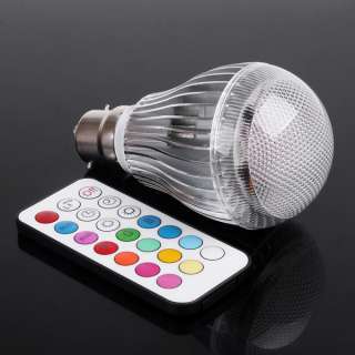   GU10/MR16/B22/E27 LED RGB Light Bulb + Remote Control 2 Million Colors