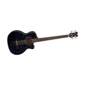  Dean Exotica Quilted Ash Acoustic Electric Bass Guitar 