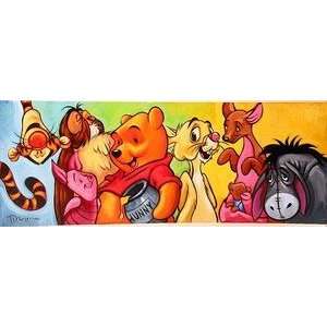  Winnie the Pooh Hundred Acre Friends Disney Fine Art 