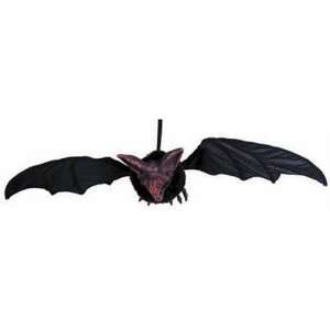   36 Hanging Bat Halloween Prop with Blinking LED Eyes