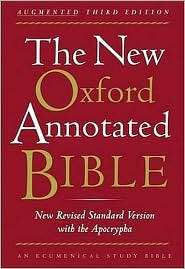 New Oxford Annotated Bible, Augmented/NRSV with Apocrypha (9700A 