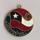 Rare Chile communist propaganda badge medal “We will win” El 