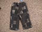 NWT Gymboree FESTIVE HOLIDAY Patchwork Gray Pants 5T 5  