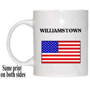  US Flag   Williamstown, New Jersey (NJ) Mug Everything 