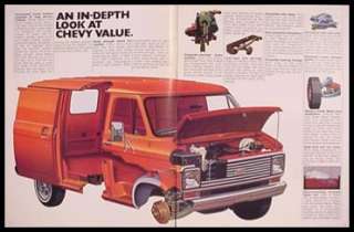 1976 Chevrolet Chevy Van Brochure G10 G20 G30  