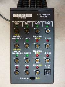 Ford Rotunda Coil Sensor Tester 007 00072 #30314  