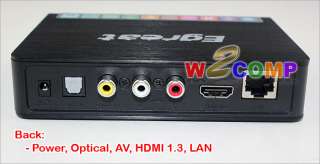 Egreat R6S 3D Full HD 1080p HDMI 1.4 Blu Ray ISO Media Player Realtek 