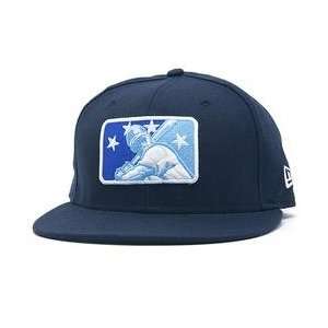   League Logo 59FIFTY Fitted Cap   Light Navy 7 1/2
