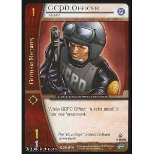  GCPD Officer, Army (Vs System   DC Origins   GCPD Officer, Army 