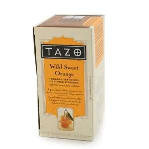 Tazo Wild Sweet Orange Herbal Tea   24 Bags (1.7 ounce)  