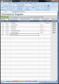 Each of the 5 worksheet tabs has 2,000 transaction entry lines, far 