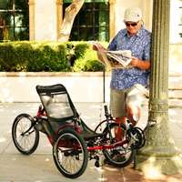   recumbent trikes in addition to the ultimate in comfort mesh seating