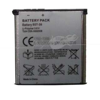 BST 38 Battery for Sony Ericsson S500 W580 W760 R300I T658 T650 W760a 