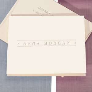  Embossed Banner Note Cards 