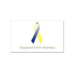 Designated Driver Awareness Rectangular Magnet