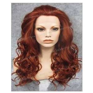  Lace Front Wig Synthetic Long Deep Wave Style Color #1 