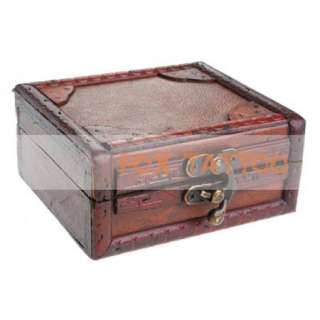 Vintage Antique Wooden Tattoo Machine Box Case Kit I  