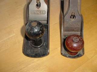 VINTAGE WOODWORKING PLANES STANLEY & UNION LOOK  