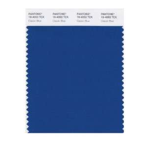  PANTONE SMART 19 4052X Color Swatch Card, Classic Blue 