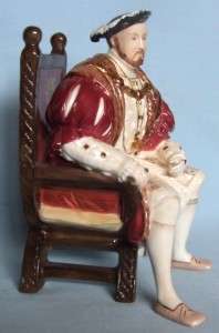   VIII CHARACTER FIGURE BY WEDGWOOD FOR COMPTON & WOODHOUSE LTD EDITION