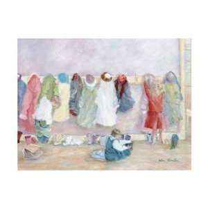  The School Cloakroom   Poster by Huibregtse (11.75 x 9.5 