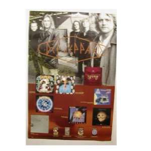 Def Leppard Poster 2 sided Red