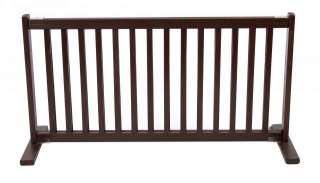   FREESTANDING wood 20 H step over indoor barrier small dog wide fence