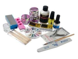   NAIL Salons Kit nail whole set products for the base of nail art #395