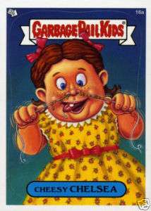 GARBAGE PAIL KIDS 2004 ANS3 ANS 3 16a CHEESY CHELSEA  