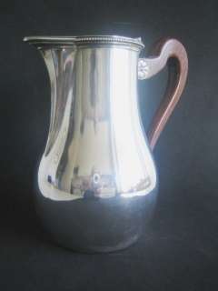 WOLFERS Art Deco Belgian Silver Chocolate Pot  