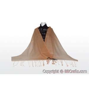  Solid Color Pashmina 71 x 28 Inch, Toffee Health 