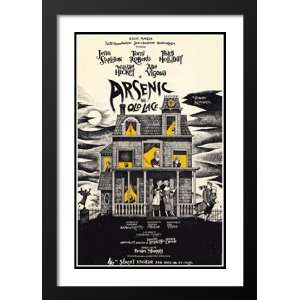 Arsenic and Old Lace 20x26 Framed and Double Matted Broadway Poster 