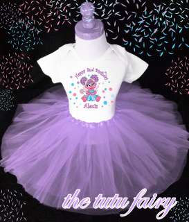   3rd 4th Birthday light purple tutu & shirt set name age 5th 2 3  