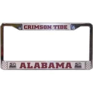  Alabama Crimson Tide Chrome Auto Frame *SALE* Sports 