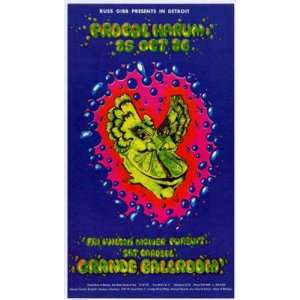 Procol Harum Grande Ballroom Handbill Card 1968