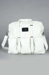   The Flight Bag in Cream,Bags (Messenger/Utility) for Men Clothing