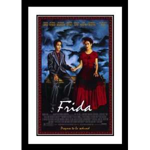  Frida Framed and Double Matted 20x26 Movie Poster Salma 