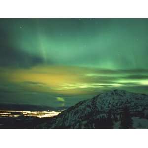  Intense Auroral Display over Whitehorse, Yukon Territory 