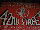 42nd street poster  