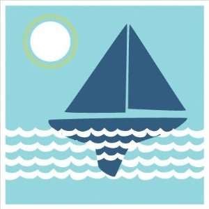  Things That Go   Sailing Stretched Wall Art Size 18 x 18 