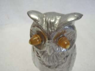 Wise Old Owl Light Up Hood Ornament  