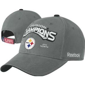 Pittsburgh Steelers 2008 AFC North Division Champions Locker Room Hat