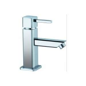   Hole Standard Size Mixing Faucet without Pop Up Waste 20005 TC WHITE