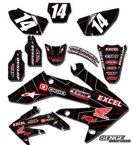   CRF 450R GRAPHICS KIT HONDA CRF450R 450 R DECO DECALS STICKERS  