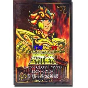  Saint Seiya Saint Cloth Myth Leo Aiolia Metal Plate Toys & Games